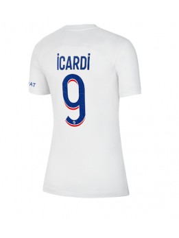 Paris Saint-Germain Mauro Icardi #9 Ausweichtrikot für Frauen 2022-23 Kurzarm